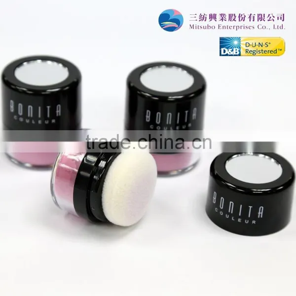Kiss Beauty Rouge Blusher Powder Puff Sugar Box Face Makeup Powder Blusher photo-2