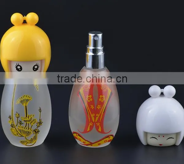 High-end Dolls Frosted Glass Bottle Packing Bottle of 20 ml Electrochemical Aluminum Nozzle Spray Bottle photo-6