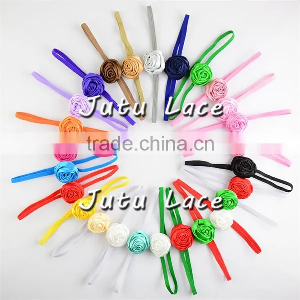 High Quality Artificial Christmas Flower Head Wraps, Small Flower Headband photo-6