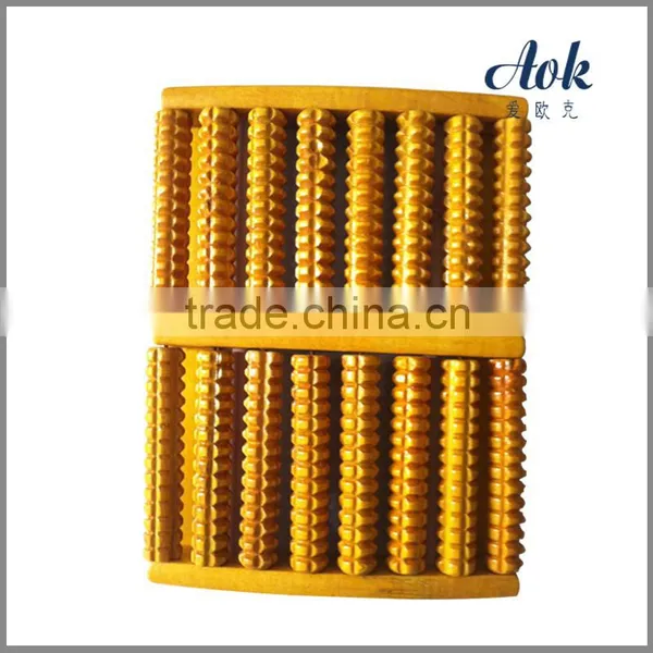 Wholesale Cheap 8 Rows Wooden Foot Massager