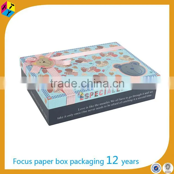 Clear Window Gift Box Cardboard Paper Custom Toy Packaging photo-3