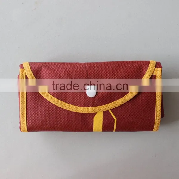 Customized Purse Shaped Non Woven Foldable Bag