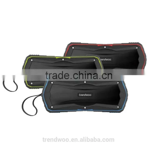 timekeeper trendwoo waterproof bluetooth speaker support hands free