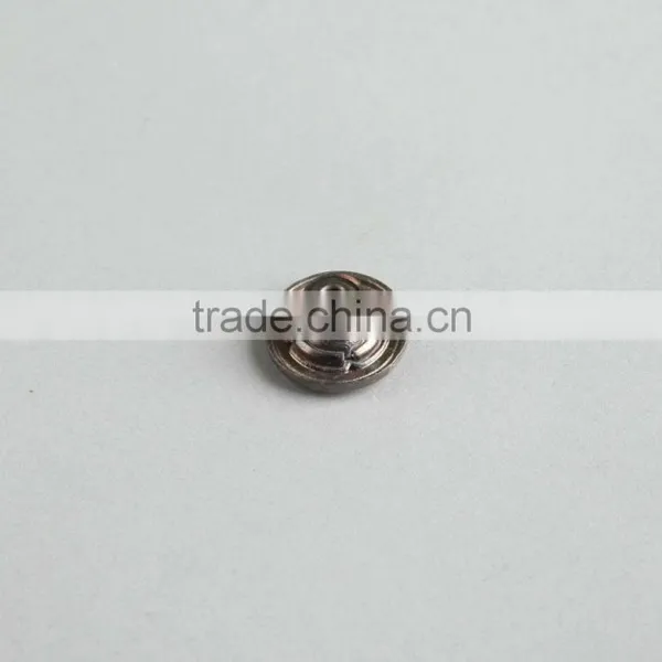 Antique Vintage Custom Round Letter Logo N Metal Decorative Button Snap For Jeans Jackets photo-3