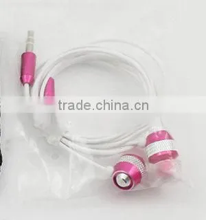 Branded Handsfree Metal Earphones With Mic photo-4