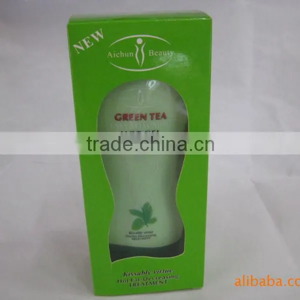 Aichun Beauty 250g Green Tea Anti Cellulite Fat Burning Lift Hip Thin Leg Waist Massage Cream Weight Loss Body Slimming Cream photo-6