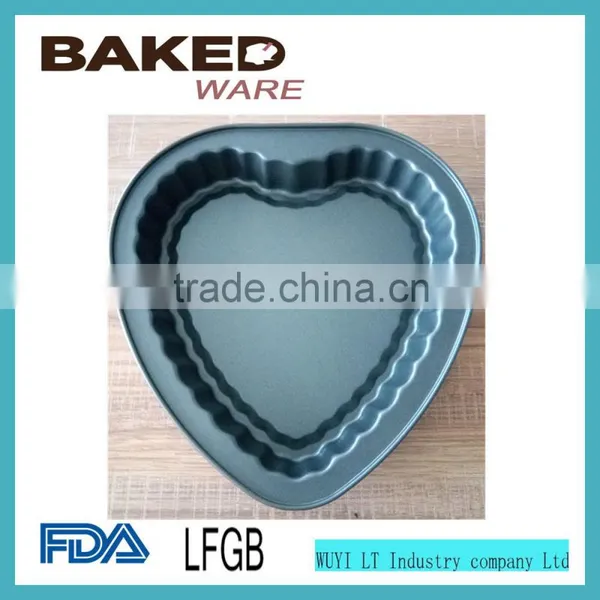 Carbon Steel Bakeware Cake Pan Black Color Pizza Pan photo-6