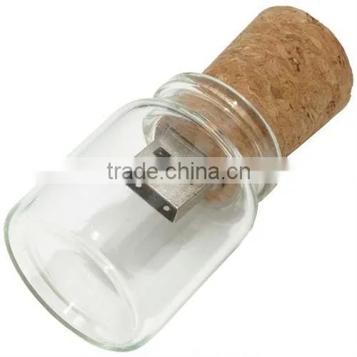 Drift Bottle Cork USB Pen Drive 8gb, Wood Usb Flash Drive Wholesale, Drift Bottle Cork Shape Usb Flash Drives Bulk Cheap photo-2