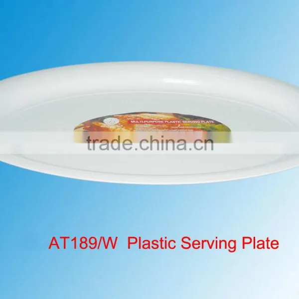 AT189 Plastic Serving Plate