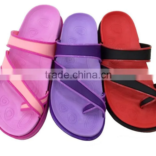 Bright Color Eva Flip Flops,beautiful Women Slipper