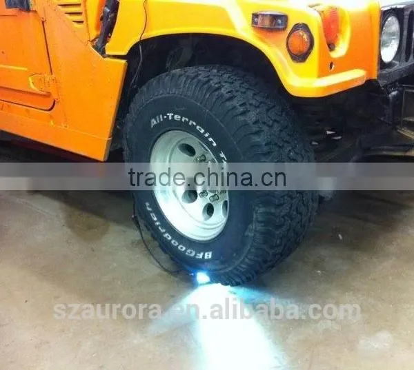 AURORA High Quality 10 Inch Double Row Led Light Bar Offroad With Small Flasher photo-6