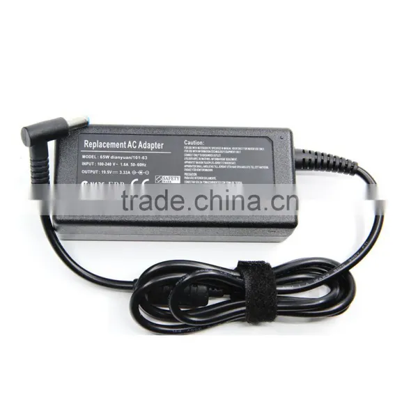 AC Adapter Charger 19.5V 3.33A 4.5*3.0mm Blue for hp Laptop Charger photo-4