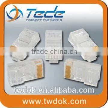 RJ45 Modular Plug With Magnetics Filter and USB Combo Connector