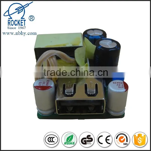 High Efficiency Factory OEM 5V2A Synchronous Rectifying USB Adaptor PCBA for Mobile Phone photo-2