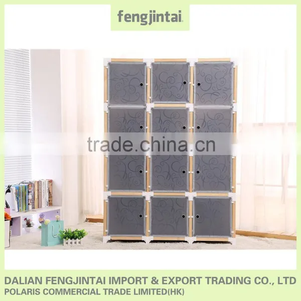 2015 Hot Sales Diy Closet Plastic Bedroom Wardrobe Design photo-3