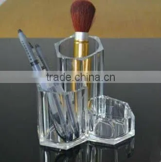 Clear Acrylic Cosmetic Brush Storage Box
