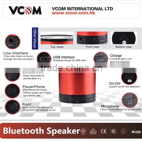 2014 New Wireless Bluetooth Mini Speaker, Portable Speaker, Wireless Bluetooth Speaker for Mobile,computer photo-4