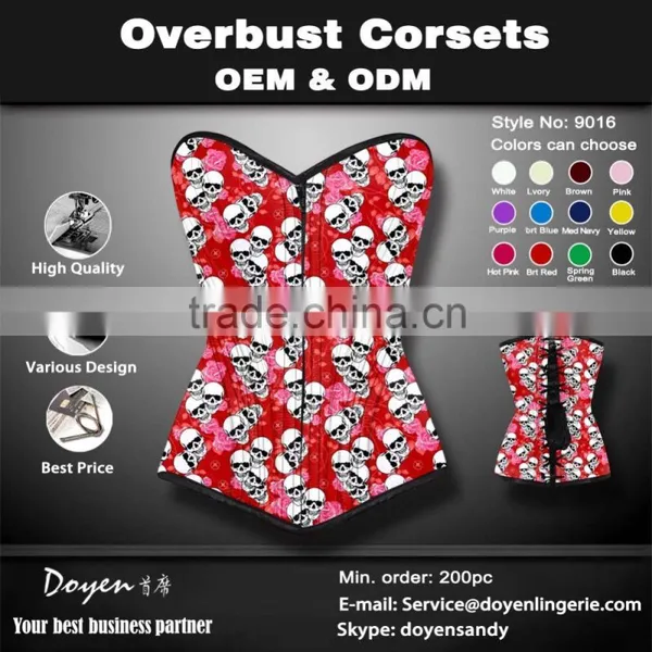 Wholesale Steel Boned Women Body Magic Slim Shaper Corset photo-6