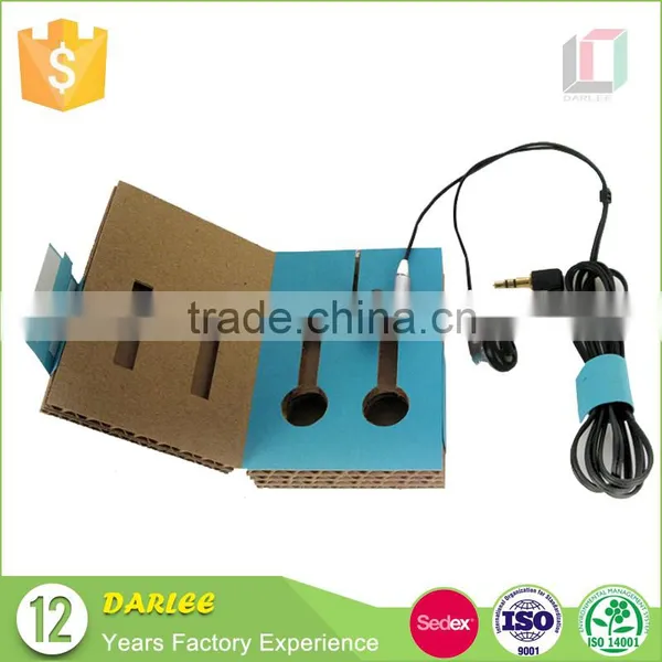 Recycled Headphone Custom Corrugated Paper Electronic Packaging Box photo-2