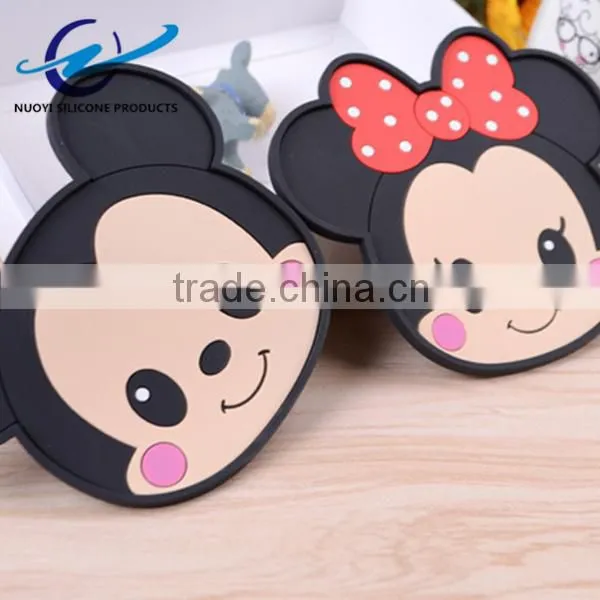 Mickey Mouse Shape Non-skid & Heat-resistant Custom Silicone Mat photo-4