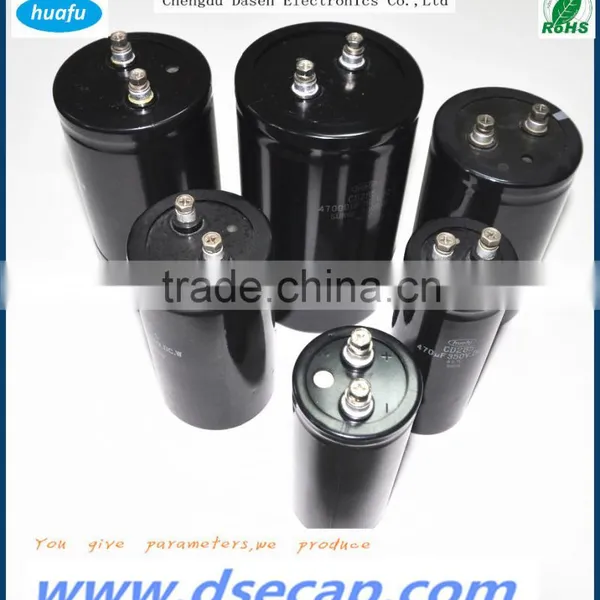 Cbb61 Super Capacitor 80 10000uf Aluminium Electrolytic Capacitor High Voltage