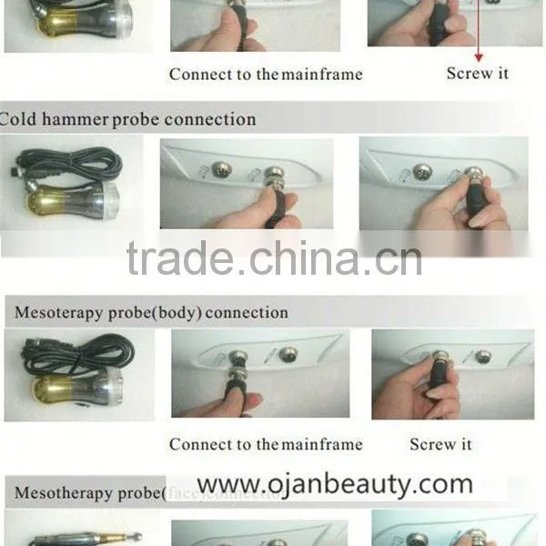 NEW RF Face Lifting Diamond Dermabrasion Mesotherapy Beauty Equipment,beauty Facial Equipment,no Needle Mesotherapy Machine photo-2