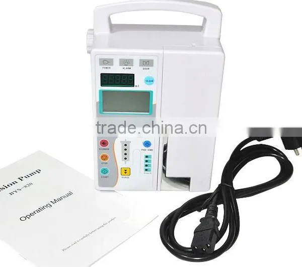 CE FDA Approved Best Seller Infusion Pump LCD Display Volumetric Automatic Suit Obstetrics Gynecology, ICU CCU Operation Room photo-2