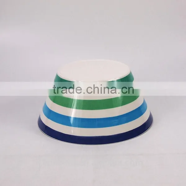 Diameter 25Cm Round Melamine Salad Bowl Plastic photo-2
