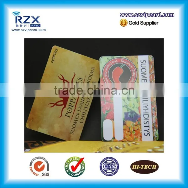 Standard Size ISO14443 Plastic Material Access Control Smart Card photo-2