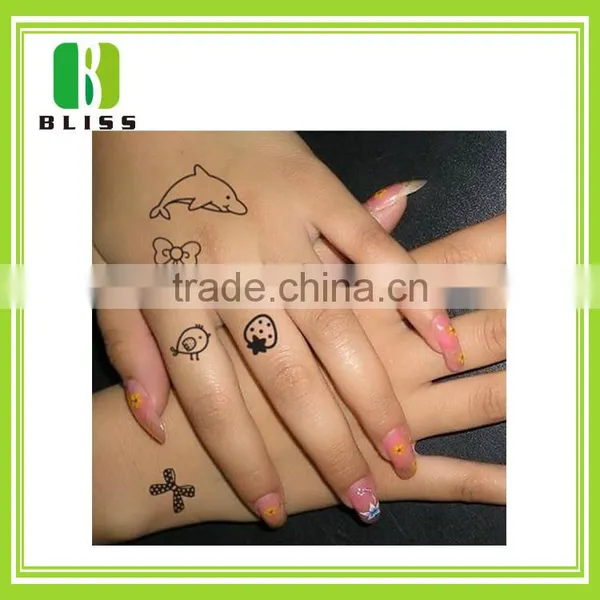 Non-toxic Fashion Custom Metallic Body Sticker Water Transfer Colorful Body Decorative Bulk Temporary Tattoo photo-3