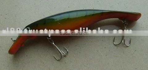 PLASTIC HARD FISHING LURE