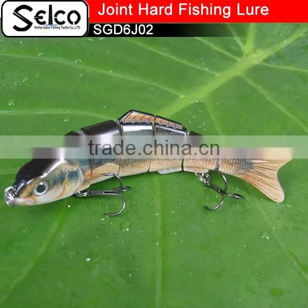 4.5" Multi Jointed Fishing Lure Life-like Minnow Hard Lure photo-4