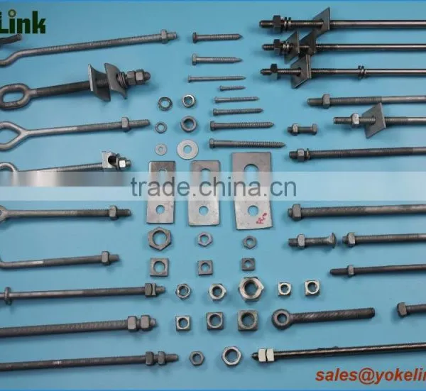 Hot Dip Galvanized per ASTM A 153 Oval Eye Bolt photo-3