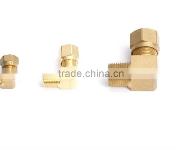 969 Male Elbow ,Air Brake Fittings for Nylon Tube, Brass Valve photo-2