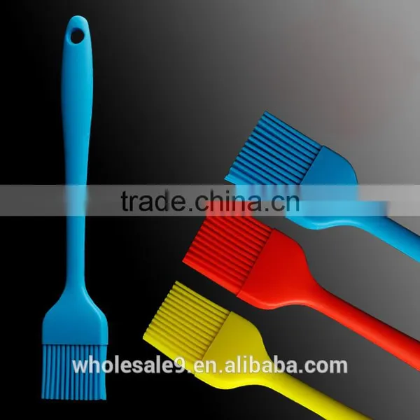 100% food grade approve silicone bbq basting grill brush