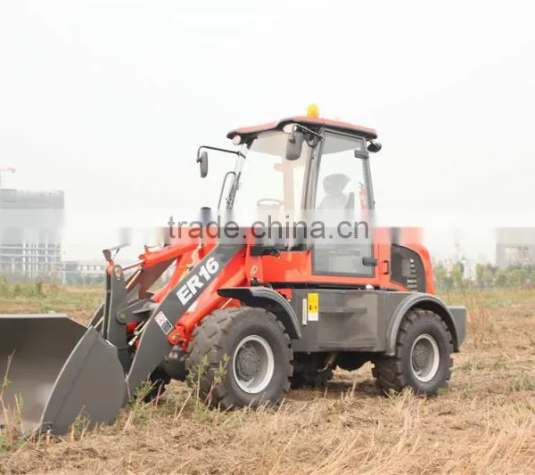 Everun CE New Wheel Loader ER16 With Electric Joystick/Quick Hitch for Sale photo-5