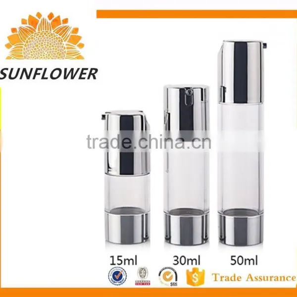 Palstic Empty White Airless Bottles 80ml/100ml/120ml photo-3