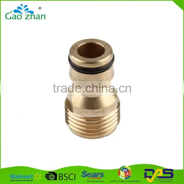 Forged 1/2" Hose Regular High Quality Male Thread Adapter Garden Brass Connector photo-3