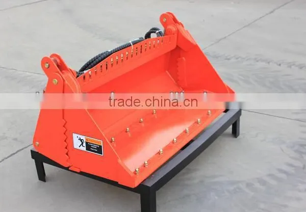 Mini Series 4 in 1 Bucket Skid Steer Loader Attachment photo-3