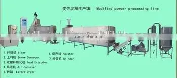 modified starch process machine
