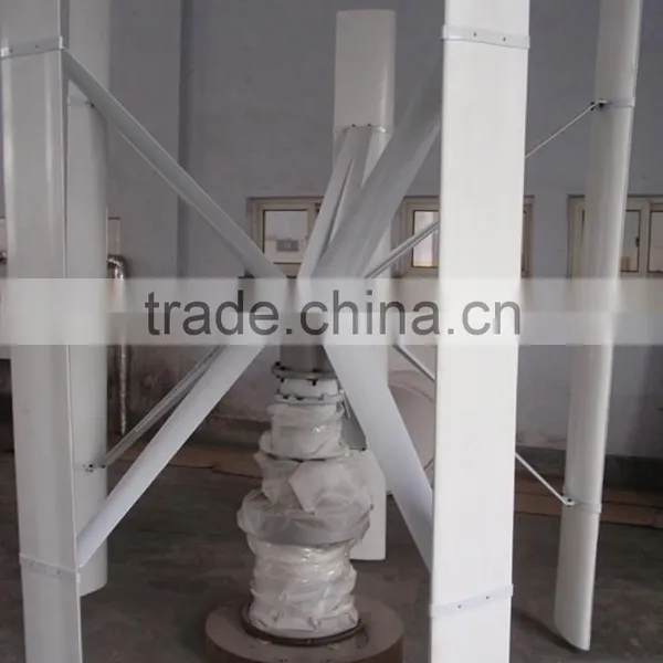 Small Power 2kw Vertical Axis Wind Generator photo-3