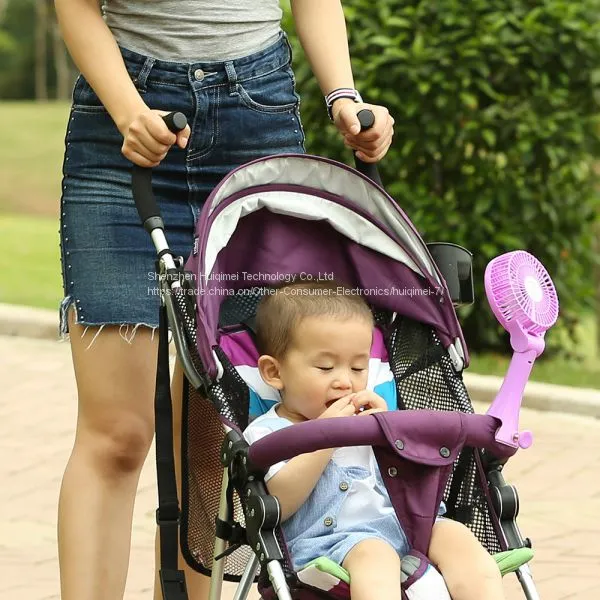 Hot Sale Quiet Design Summer Mini Handheld Clip Cooler Fan