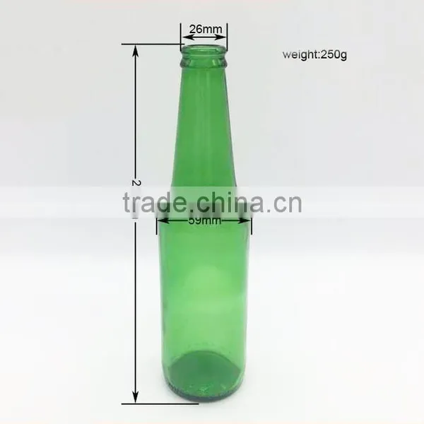 Haonai High Quality FDA Certified Glass 330ml Amber Green Empty Beer Bottle Supplier Brewing Custom Beer Growler Supply photo-5