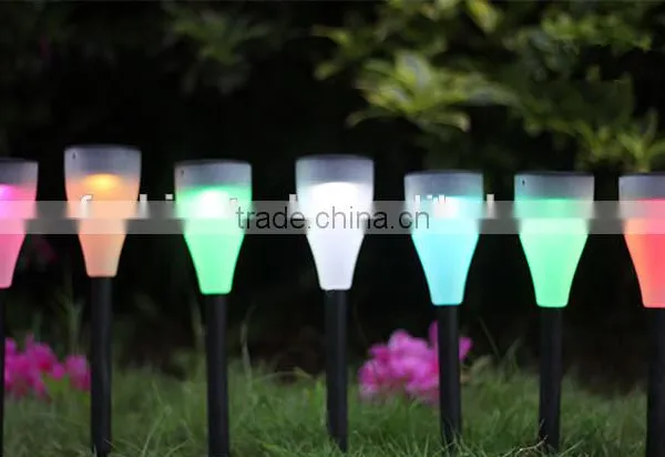 7-Color Solar LED Light Garden Lamp Lawn Lamp photo-3