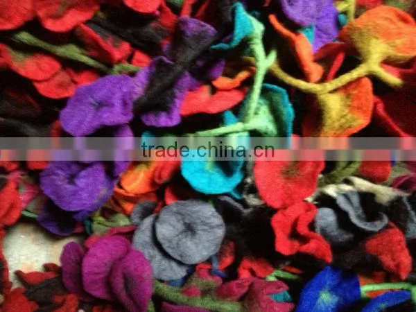 Felt Decorative Flower /Wool Flower Artificial Flower photo-5
