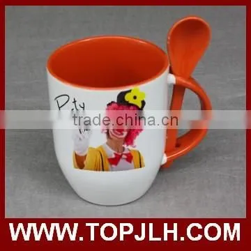 Double Colored Special Sublimation Coffee Mug Design Logo Transfer photo-2