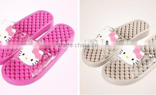 Hot Sale High Quality Plastic Massager Slippers Anti-slip Bath Slipper photo-4