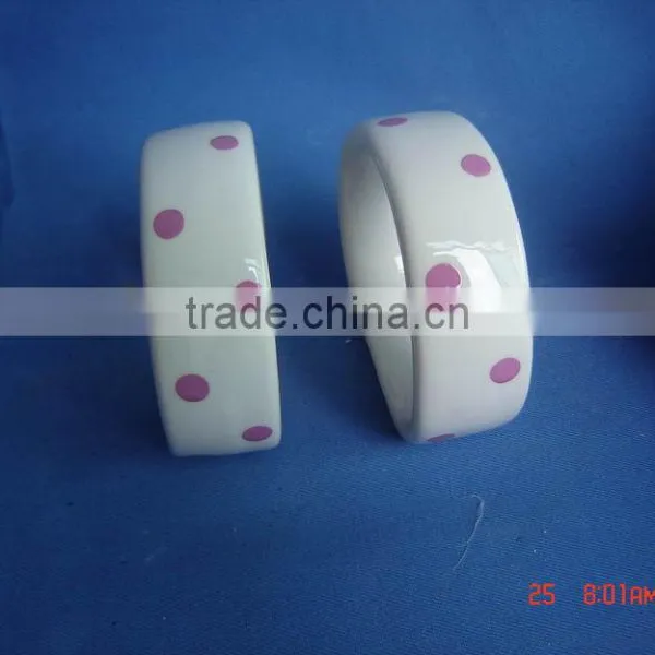 Ceramic Napkin Ring-porcelain Napkin Holder