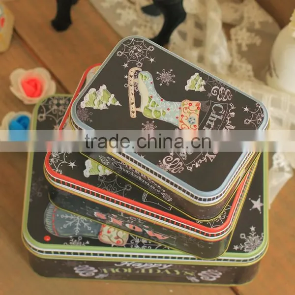 Custom Printed Popcorn Packaging Can Manufacturer Candy Cake Container Biscuit Canister Metal Box For Cookie Tin Can photo-4