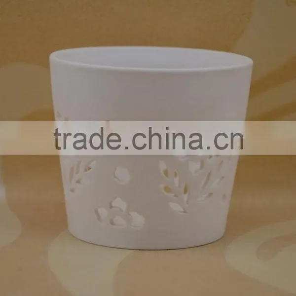Bisque Firing Ceramic Tealight Candle Holder for Decoration photo-6